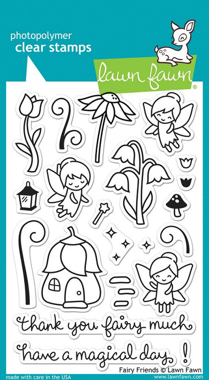 Lawn Fawn Fairy Friends Stamp @Scrapbooksrus Las Vegas