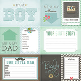 BABY’S FIRST YEAR DS Journal 12X12 Boy Paper Kit Scrapbooksrus 