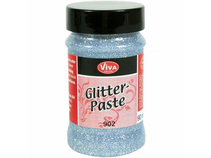 Viva Decor SILVER Glitter Paste 90ml Scrapbooksrus 