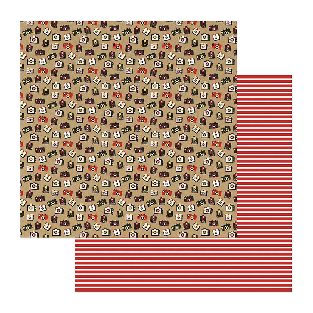 Colorplay A Day At The Park BITTY CAMERAS 12"x12" Paper Scrapbooksrus