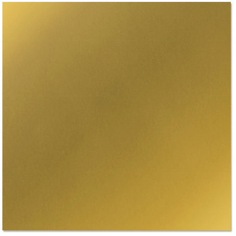 Bazzill METALLIC Cardstock 12"X12" GOLD 1 Sheet Scrapbooksrus 