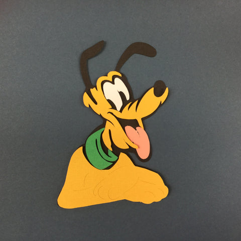Disney PLUTO 3D Custom DieCut Scrapbooksrus 