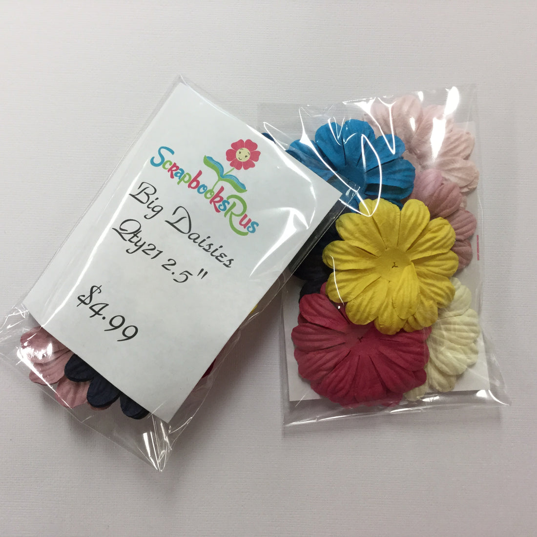 Big Daisies 2.5” Scrapbooksrus