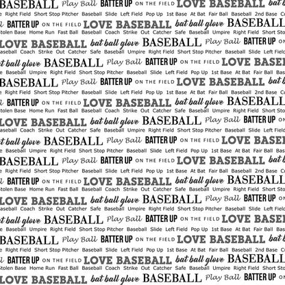 Scrapbook Customs BASEBALL PRIDE 2 12X12 Sports Sheet Scrapbooksrus 