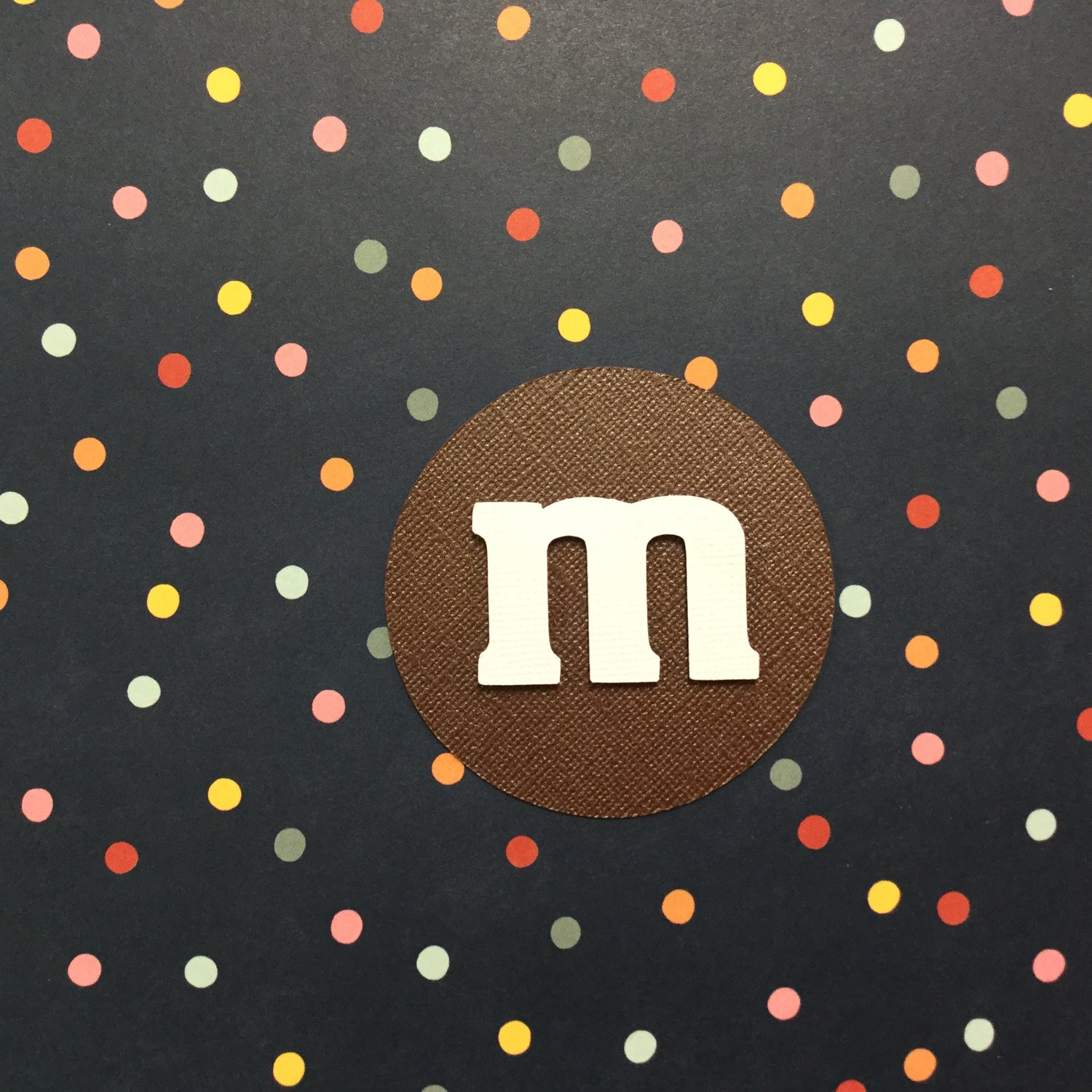 Las Vegas M&amp;M’s World CHOCOLATE Custom DieCut Scrapbooksrus 