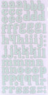 American Crafts Thickers STROLL Glossy Letters Stickers Scrapbooksrus 