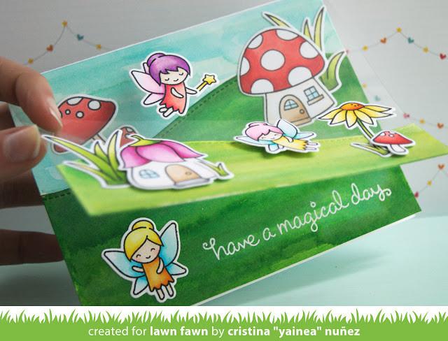 Lawn Fawn Fairy Friends Stamp @Scrapbooksrus Las Vegas