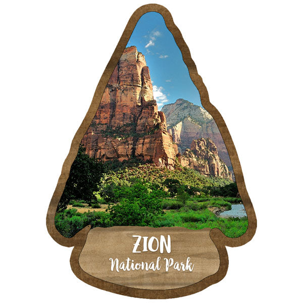 ZION National Park Spearhead Laser Cuts Scrapbooksrus 