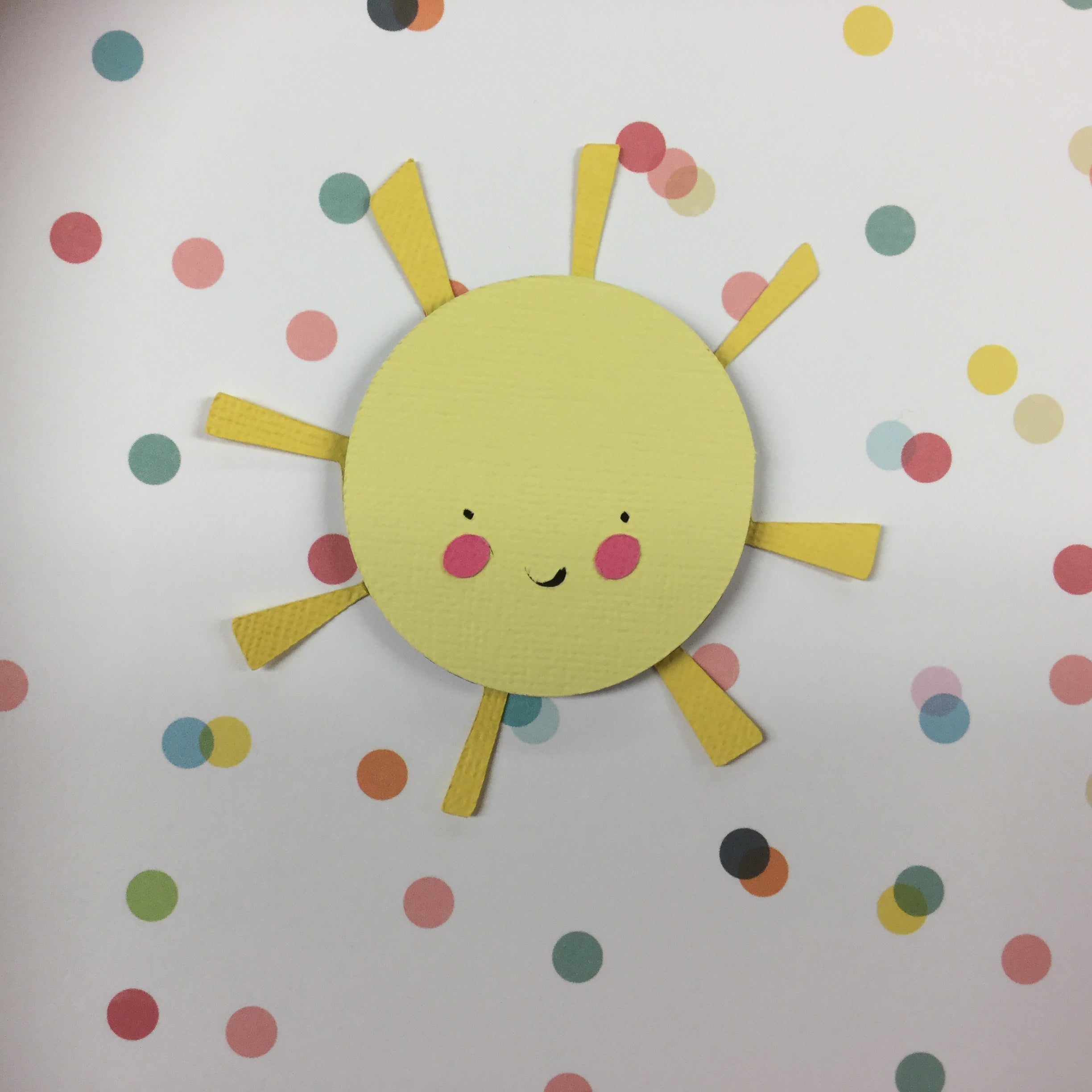 Cool SUN Scrapbook Die Cuts