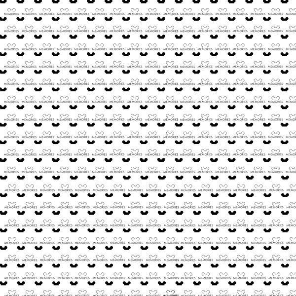 Disney MOUSE MEMORIES PRIDE DS 12"X12" Scrapbook Paper Scrapbooksrus