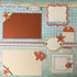 Page Kit (2) 12x12 Scrapbook SURF & SAND Scrapbooksrus 