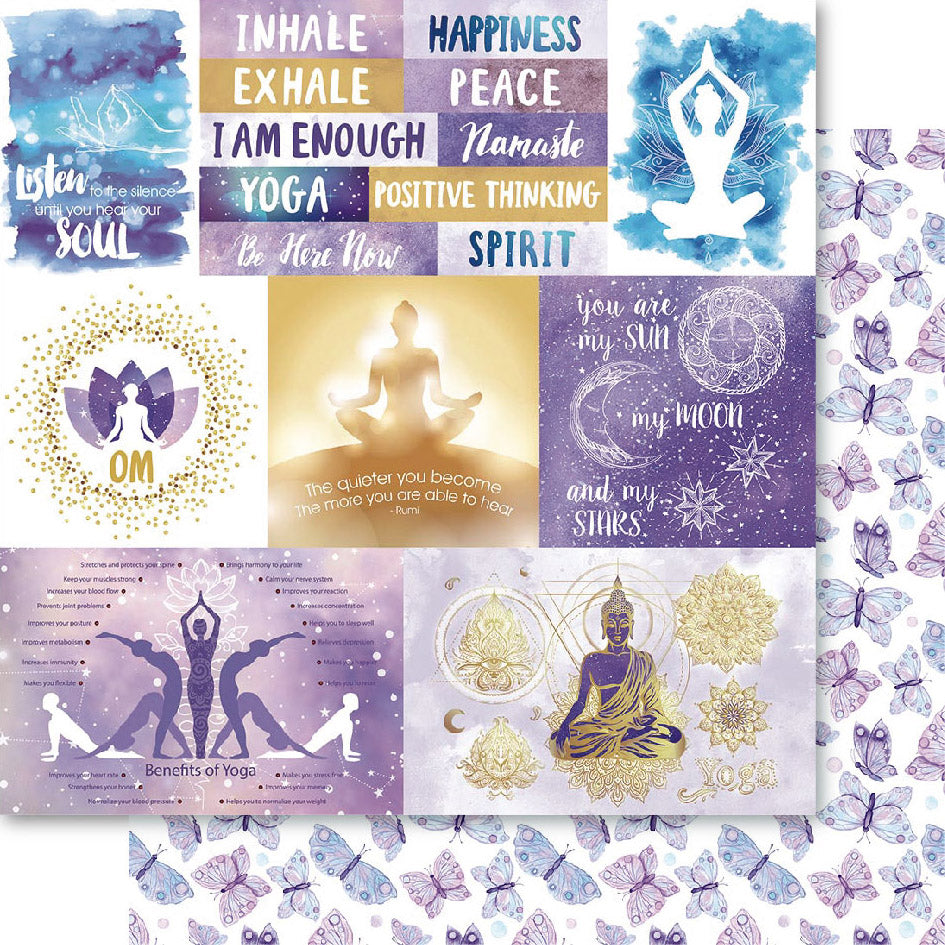 Bella Cosmos MANIFEST 12"X12" Scrapbook Paper Scrapbooksrus