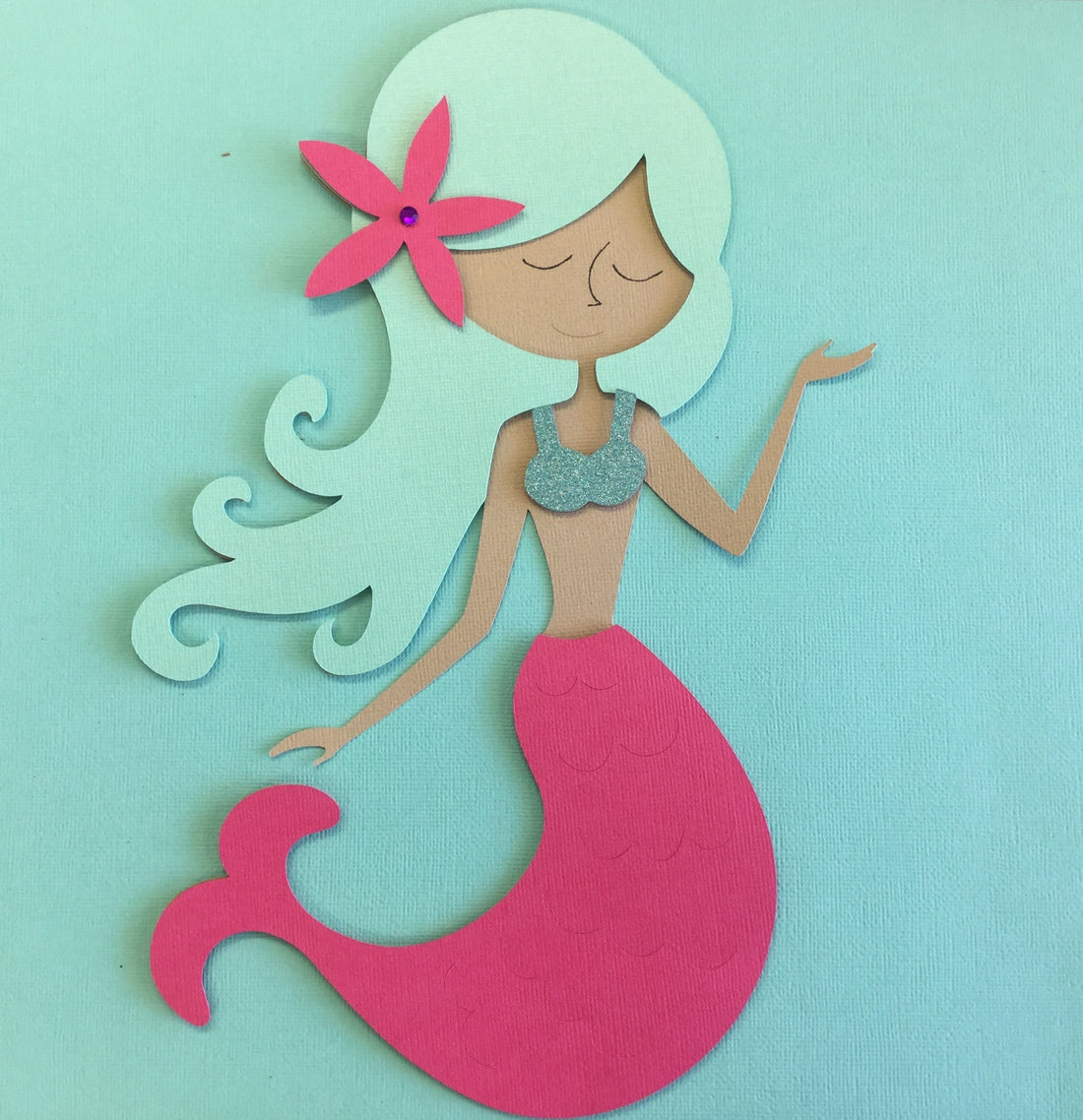 Mermaid Party Decoration Pool Ocean Decor Scrapbooksrus