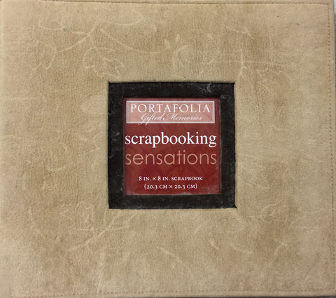 Portfolio Gifted Memories 8x8” SCRAPBOOK Album Scrapbooksrus 