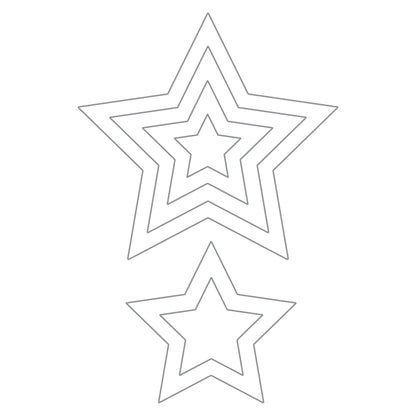 Fun Stampers Journey STAR-DOM Decorative Dies Scrapbooksrus 