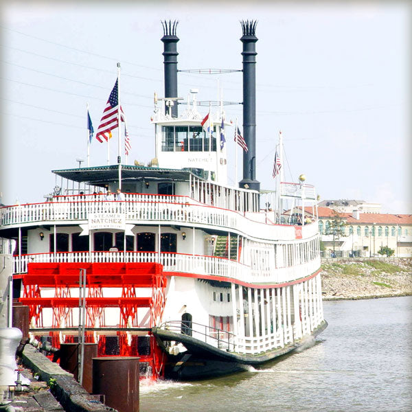 RIVER BOAT 12"x12" Paper Sheet Scrapbook Customs Scrapbooksrus