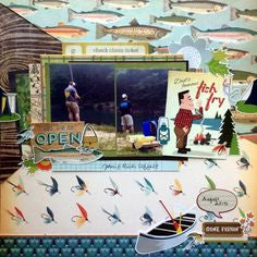 Carta Bella The Great Outdoors Collection Kit 12&quot;X12&quot; Scrapbooksrus 