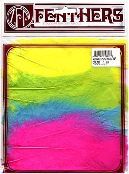 Zucker Spring Confetti FEATHERS 36pc Scrapbooksrus