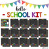 HELLO SCHOOL 12"X12" Paper Kît 14pc Scrapbook Customs Scrapbooksrus 