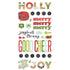 Simple Stories Make It Merry FOAM STICKERS 58pc Scrapbooksrus 