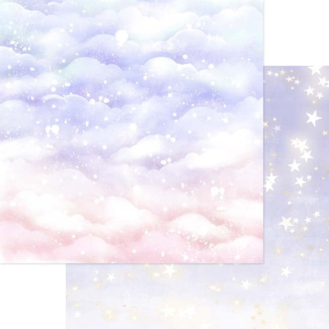 Asuka Studio SPARKLY SKY COLLECTION  12” x 12” PAPER PAD 12 Sheets Scrapbooksrus 