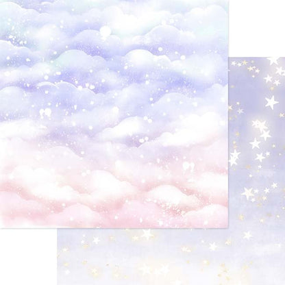 Asuka Studio SPARKLY SKY COLLECTION  12” x 12” PAPER PAD 12 Sheets Scrapbooksrus 