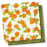 Simple Stories Happy Halloween PUMPKIN PATCH 12x12 Scrapbook Paper Scrapbooksrus 