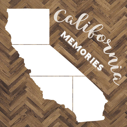 CALIFORNIA MEMORIES 12&quot;x12&quot; Photo Overlay Scrapbooksrus 