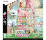Ciao Bella THHE SOUND OF SPRING Paper Pad 12 Sheets Scrapbooksrus 