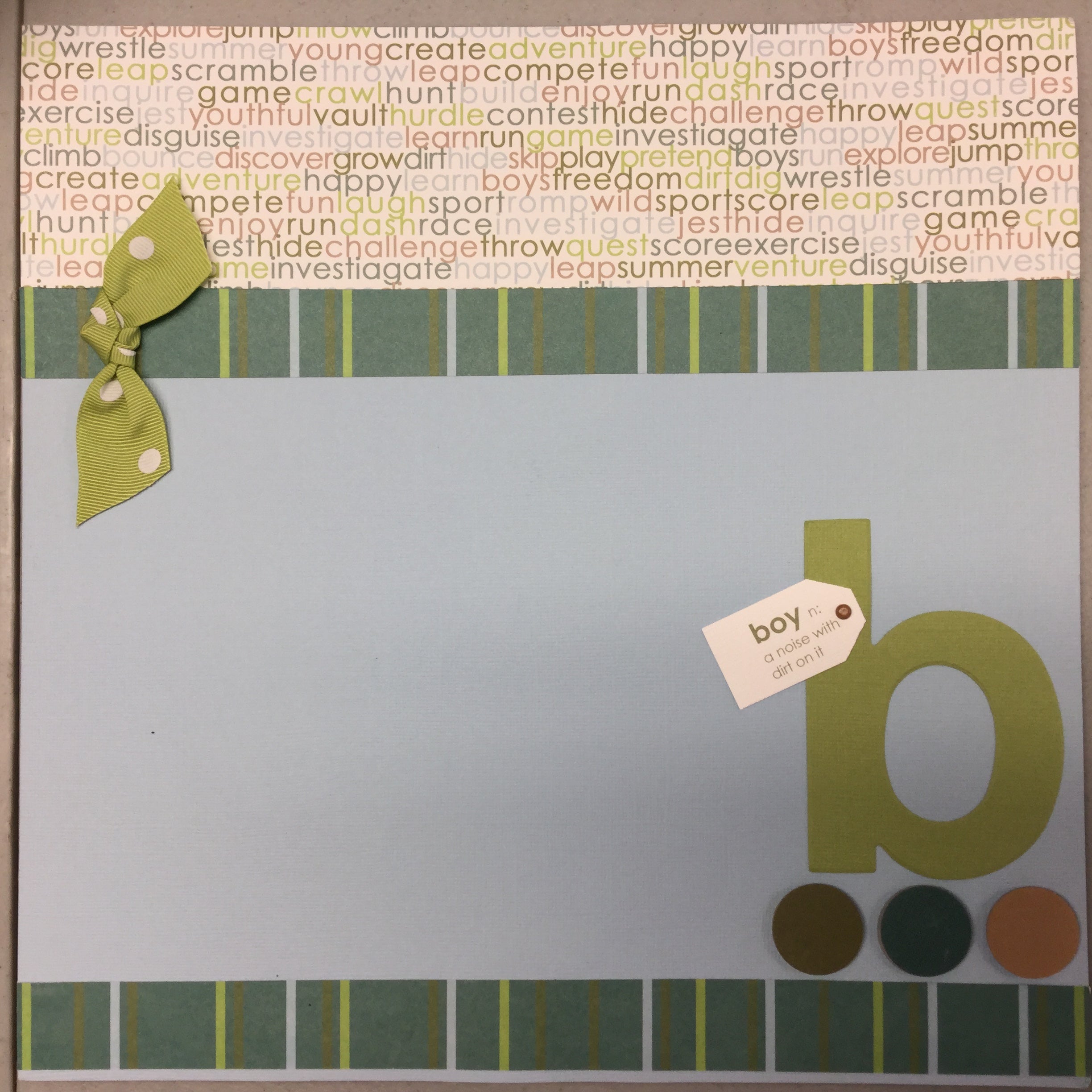 Premade Scrapbook Page Layout 12x12 @Scrapbooksrus