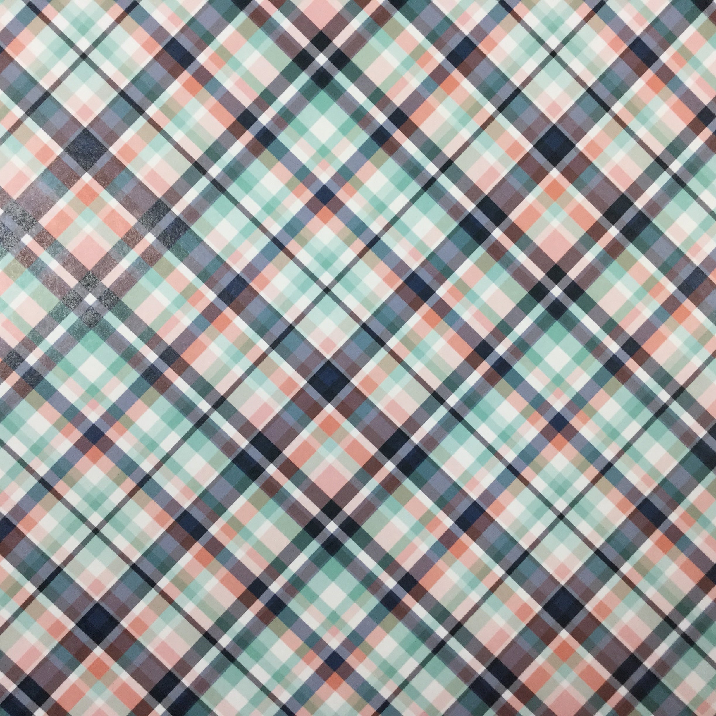 VEGAS LIFE PRIDE/PLAID Double Sided  12x12 Scrapbook Paper Scrapbooksrus 