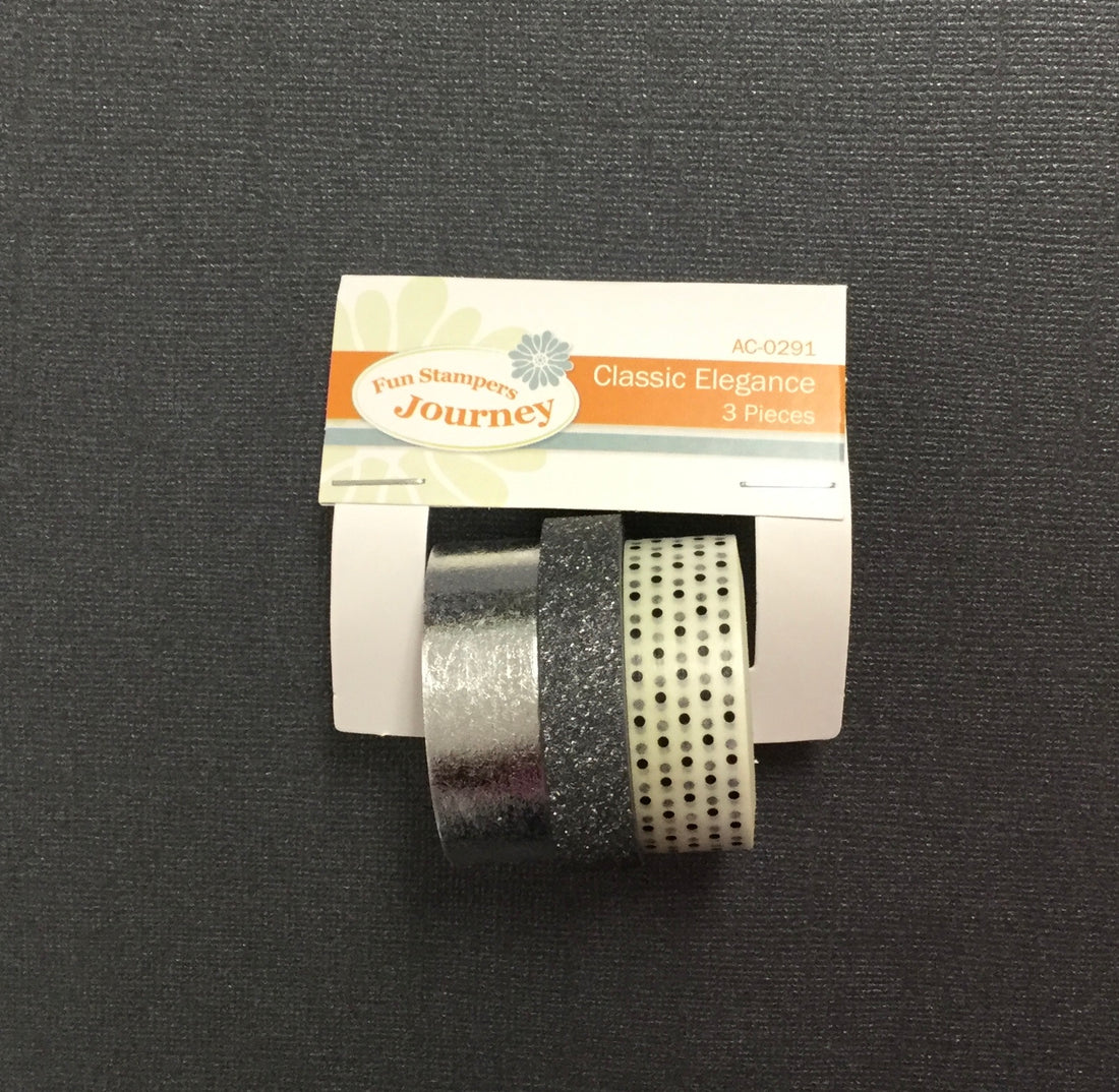 Fun Stampers FARMERS MARKET Journey Washi Tape 3pc Scrapbooksrus