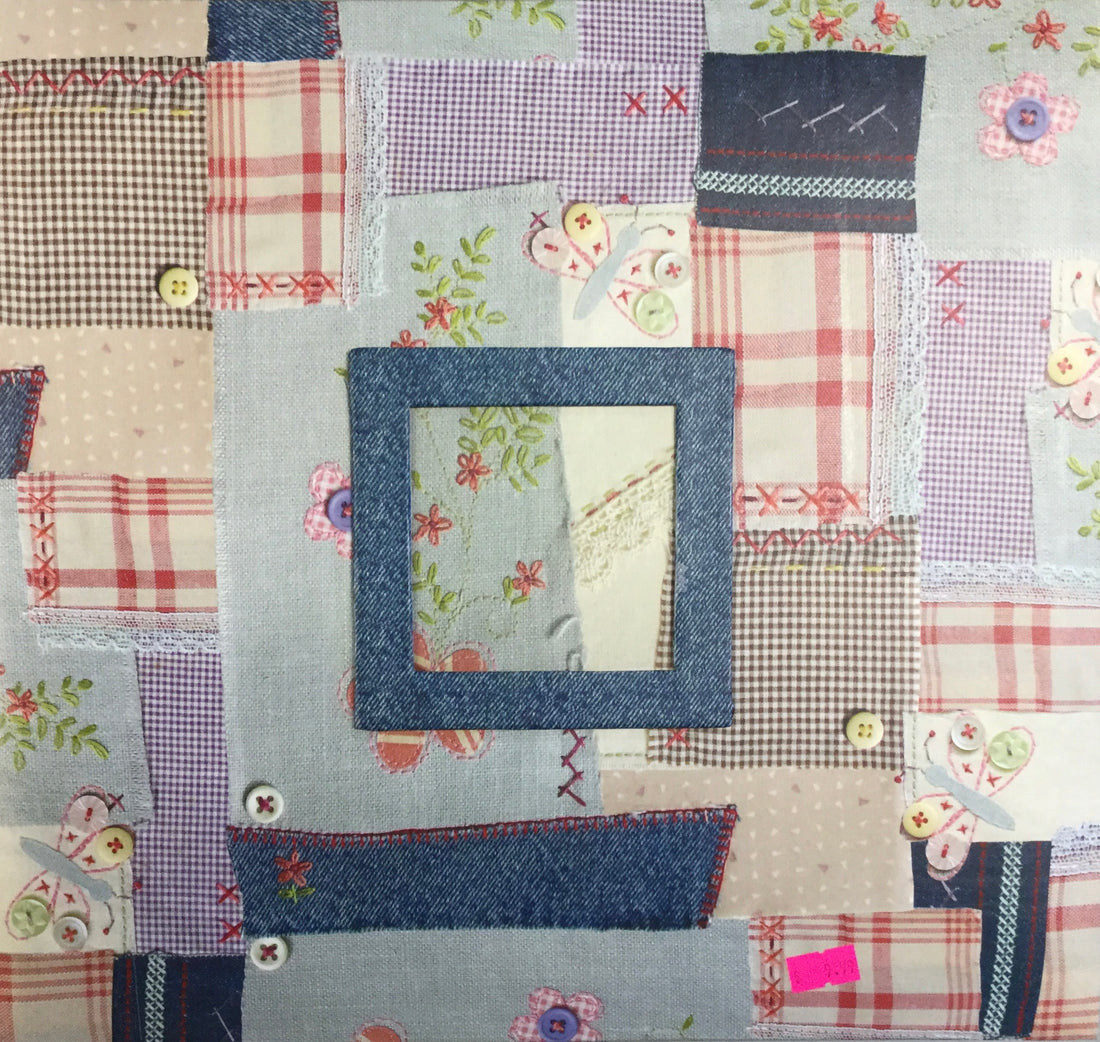 QUILT PATCH 12&quot;X12&quot; Album Scrapbooksrus 