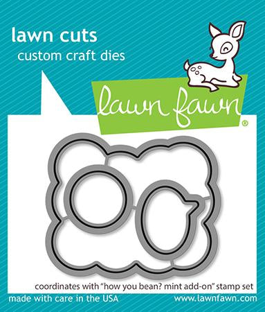 Lawn Cuts HOW YOU BEEN MINT ADD-ON Custom Craft Die 3pc Scrapbooksrus 