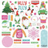 PhotoPlay Tulla & Norbert’s Christmas Party 12”x12” CARD KIT STICKERS Sheet Scrapbooksrus 