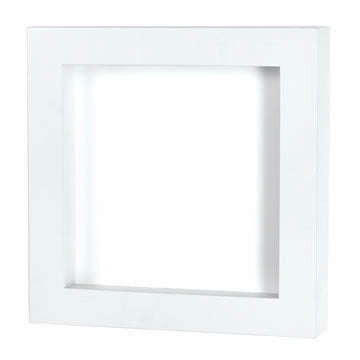 Doodlebug 12”x12” WHITE Shadow Box Scrapbooksrus