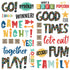 Simple Stories Family a Fun FOAM STICKERS 43pc Scrapbooksrus 