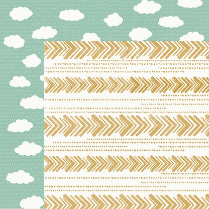 Kaisercraft Hide &amp;  Seek CLOUDS 12X12 Scrapbook Paper Scrapbooksrus 