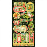 Graphic 45 LOST IN PARADISE COLLECTION Stickers 42pc. Scrapbooksrus 