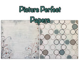 Storytellers PICTURE PERFECT KIT 12"X12" Scrapbook Paper & DieCuts 28pc
