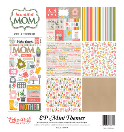 Echo Park BEAUTIFUL MOM 12&quot;X12&quot; Scrapbook Kit