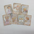 Tags & Ephemera 7pc VINTAGE FLORAL BABY ANGELS Scrapbooksrus 