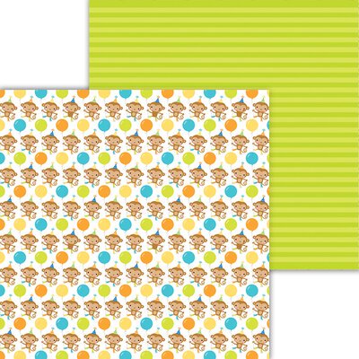 Doodlebug PARTY TIME Collection 12X12 Paper Pack 13pc. Scrapbooksrus 