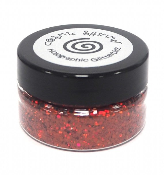 Cosmic Shimmer RUBY SLIPPERS Holographic Glitterbitz 25ml Scrapbooksrus 