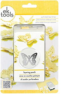 Ek Tools BUTTERFLY Layering Punch Scrapbooksrus