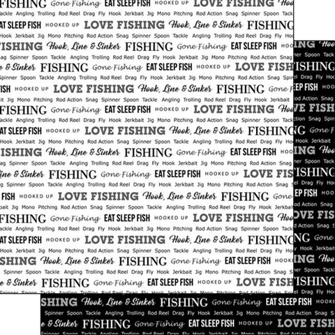 FISHING PRIDE 2 12X12 Paper Scrapbook Customs Scrapbooksrus 