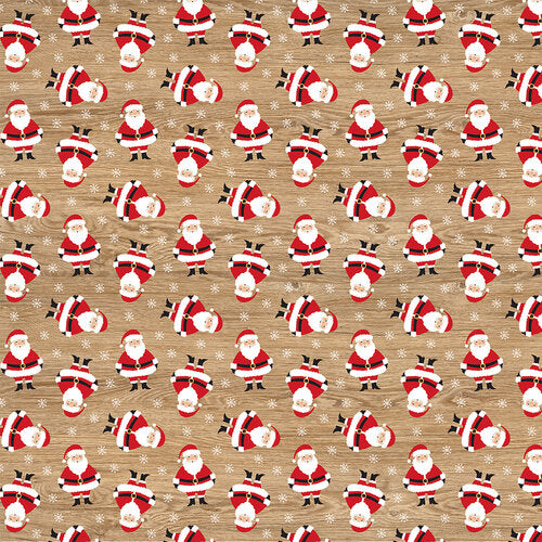 Echo Park Jingle All The Way KRIS KRINGLE 12”x12” Scrapbook Paper Scrapbooksrus