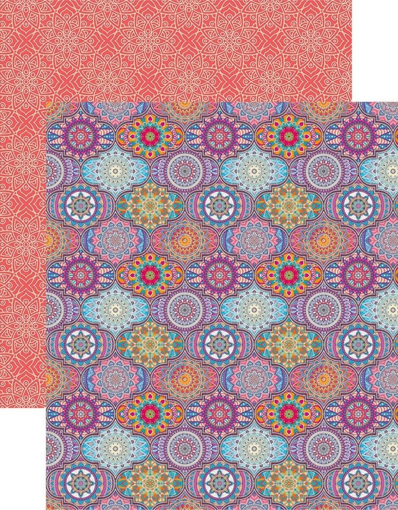 Reminisce NAMASTE Scrapbook Paper Pack 2pc Scrapbooksrus 