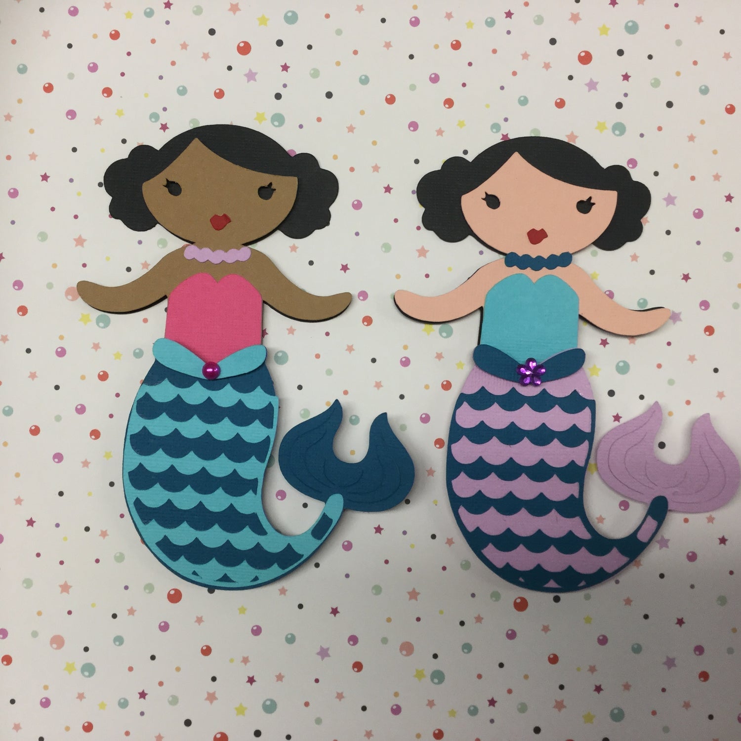 MERMAID Custom Scrapbook Die Cuts Scrapbooksrus 