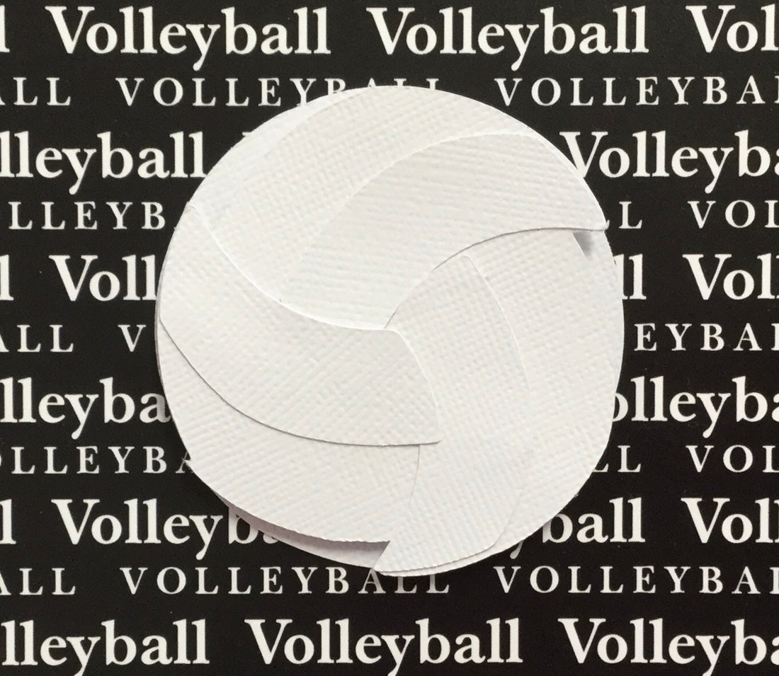 VOLLEYBALL Sports Scrapbook Die Cuts Scrapbooksrus 